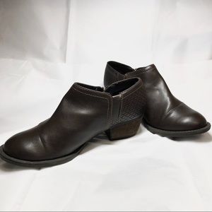 DR SCHOLL'S Women's Block Heel Brown Loafer Sz7.5